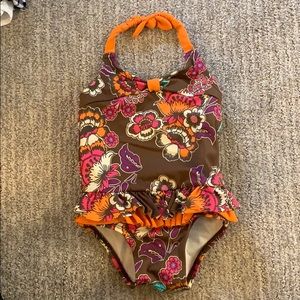 Halter top bathing suit